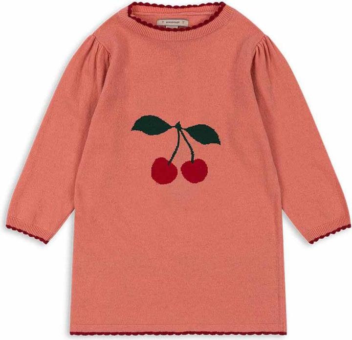 Actual product image Konges Slojd Alexa knitted dress Powder (104)