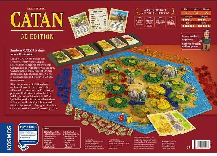 Produktbild Kosmos Catan – 3D Edition (Deutsch)