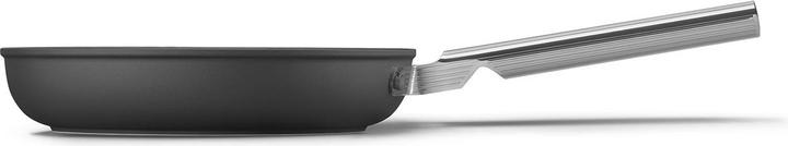 Actual product image Smeg CKFF2401BLM Frying pan Ø 24 cm, black (24 cm, Frying pan, Aluminium, Stainless steel)