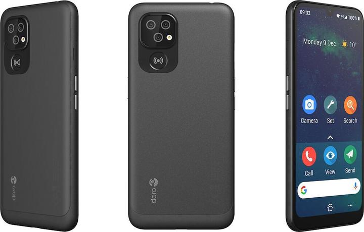 Actual product image Doro 8100 Plus (32 GB, Grey, 6.10", Single SIM, 13 Mpx, 4G)
