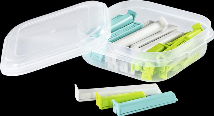 Produktbild Xavax Küchenhelfer Verschlussclips-Set mit praktischer Aufbewahrungsb (30 x)