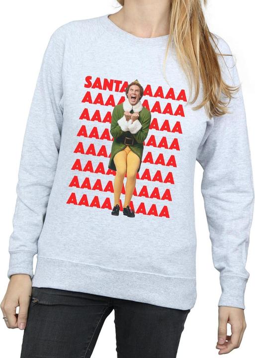 Produktbild Elf Buddy Santa Scream Sweatshirt (XXL)