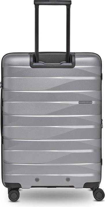 Actual product image Bergpfeil Travel 4-wheel suitcase set, 3-piece, with stretch fold (228 l, XL (from 140l))