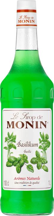 Actual product image Monin Basil syrup 0% vol. 1l