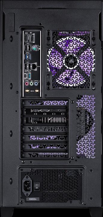 Actual product image Joule Performance High End Gaming PC ICUE LINK RTX5090 R7X3D 64GB 4TB L1134559 (AMD Ryzen 7 9800X3D, 64 GB, 4000 GB, GeForce RTX 5090)