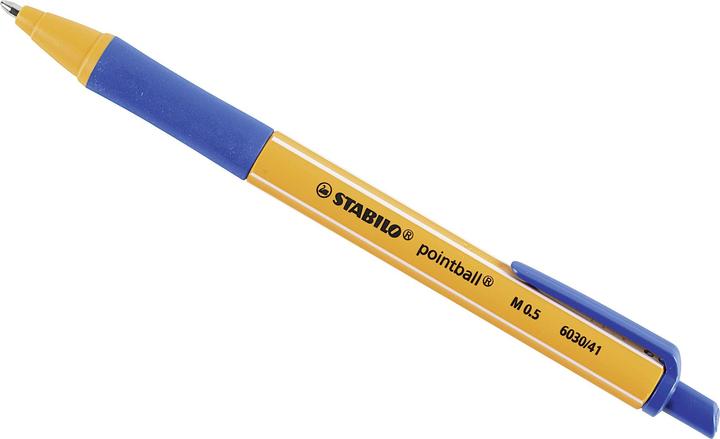 Actual product image STABILO pointball retractable biros (Blue, 1 x)
