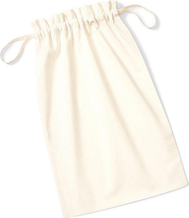 Produktbild Westford Mill Beutel mit Kordel Baumwolle (2 StückPackung) (1 l)