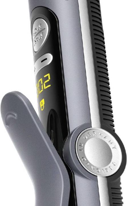 Actual product image Carrera No 537 curling iron graphite gray, titanium automatic shut-off, with display, with curling function