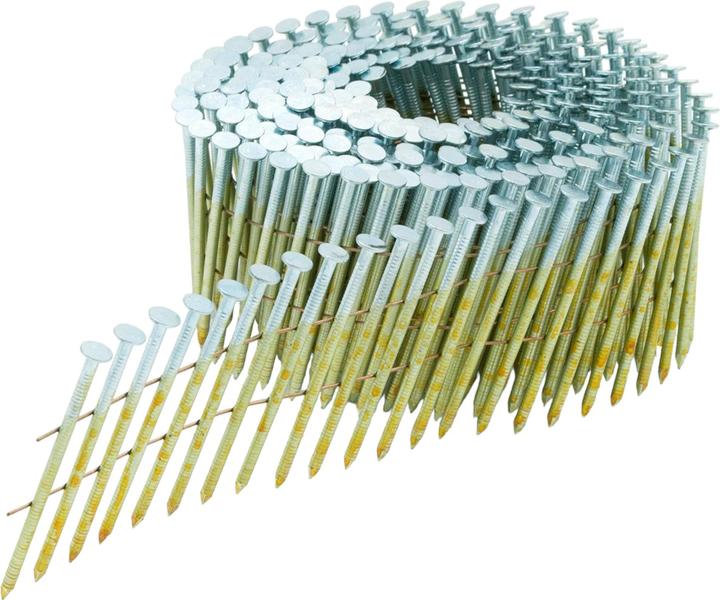 Produktbild Prebena CoilNägel verzinkt mit Ringschaft drahtmagaziniert90 mm