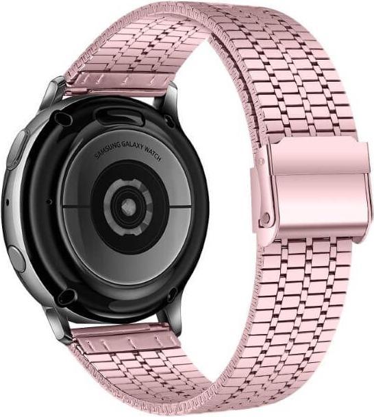 Image du produit MU Style SH Series Bead Bracelet de remplacement en métal (22 mm, Alliage métallique, Gear S3 Frontier, Largeur de l'ergot 22 mm, Gear S3 Classic, Galaxy Watch3 (45mm))