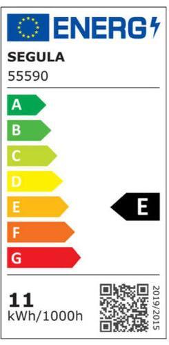 Label énergétique Segula 55590 Ampoule LED E27 E (E27, 11 W, 1250 lm, 1 x, E)