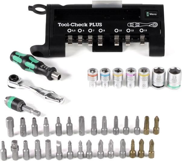Wera Tool-Check PLUS (Kreuz Phillips PH M2, Innensechsrund TX M20, Innensechsrund TX M25, Kreuz Phillips PH M1, Innensechsrund TX M15, Kreuz Pozidriv PZ M3, Innensechsrund TX M30, Kreuz Phillips PH M3, Kreuz Pozidriv PZ M2, Innensechsrund TX M10, Innensechsrund TX M40, Kreuz Pozidriv PZ M1)