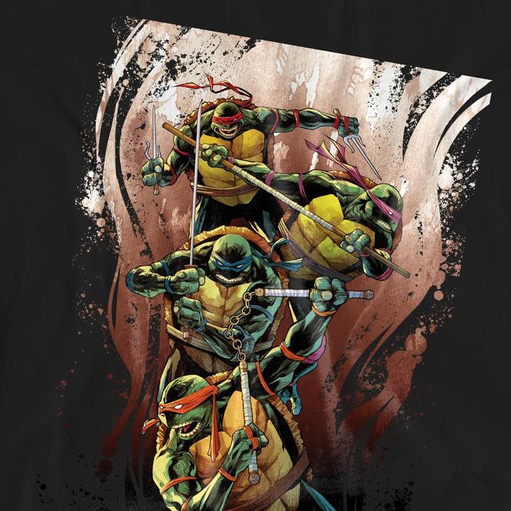 Produktbild Teenage Mutant NT Earthy Rainbow Warriors TShirt (S)