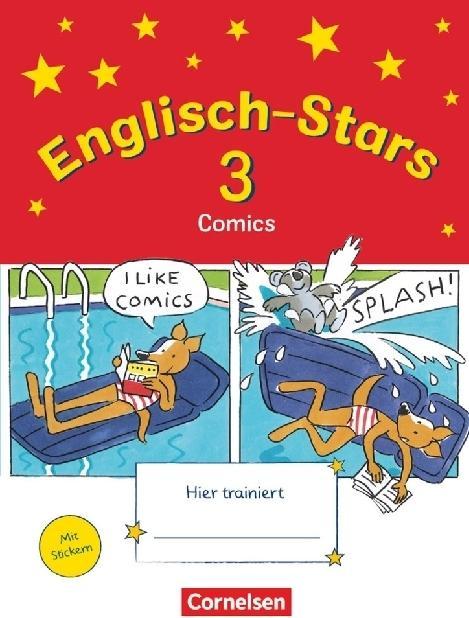 Produktbild English stars 3rd grade. General edition. Comics. Exercise book with solutions (Englisch, Barbara Gleich, 2011)