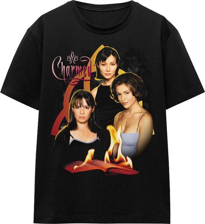 Immagine prodotto Charmed Original Three Maglietta Adulto Unisex (L)