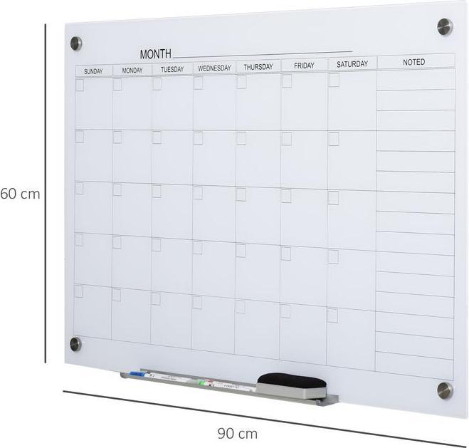 Image du produit Swisshandel24 Tableau du calendrier (90 x 60 cm)