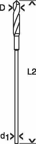 Actual product image Bosch Professional Zubehör PRO Wood HSS installation drill bit, 22 x 100 x 400 mm (22 mm)