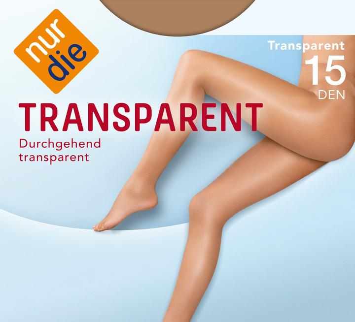 Image du produit Nur Die Transparent (15 DEN, 44 - 48)