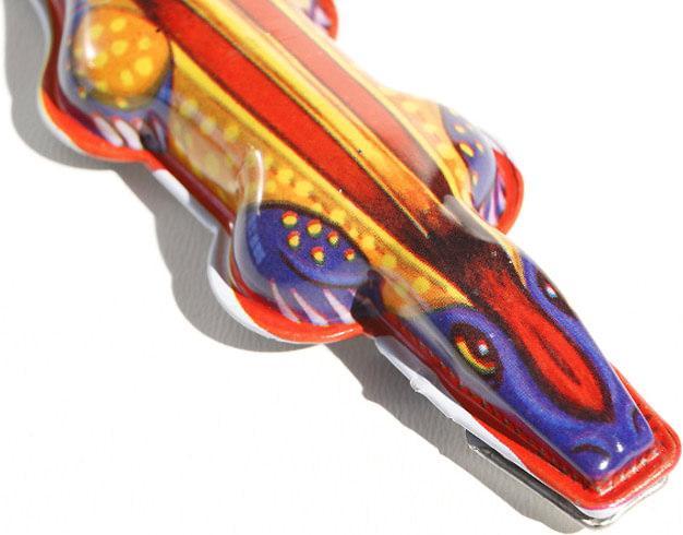 Actual product image Blechfabrik Cracking crocodile