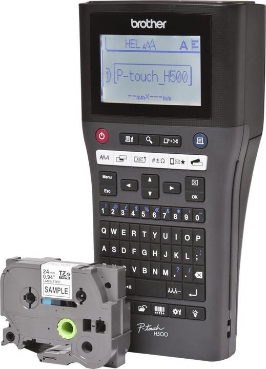 Actual product image Brother PT-H500 label printer DPI Wired TZe QWERTY (180 dpi)