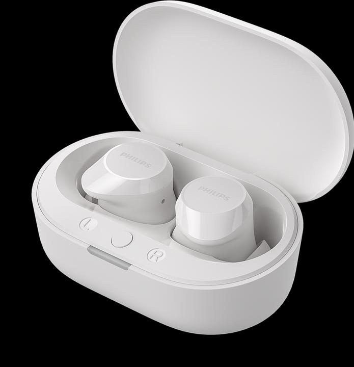 Actual product image Philips TAT1209WT/00 (No noise cancelling, 6 h, Wireless)