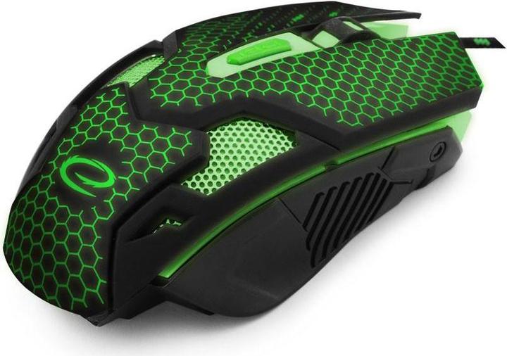 Image du produit Esperanza Souris de jeu MX207 Cobra EGM207G verte (Filaire)