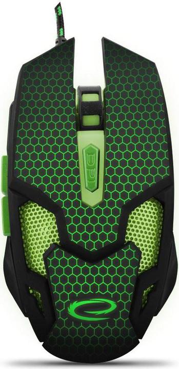 Image du produit Esperanza Souris de jeu MX207 Cobra EGM207G verte (Filaire)