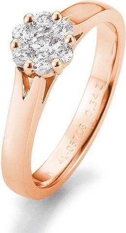 Immagine prodotto Breuning Anello di fidanzamento con fiore (49, 585/14 K Oro)