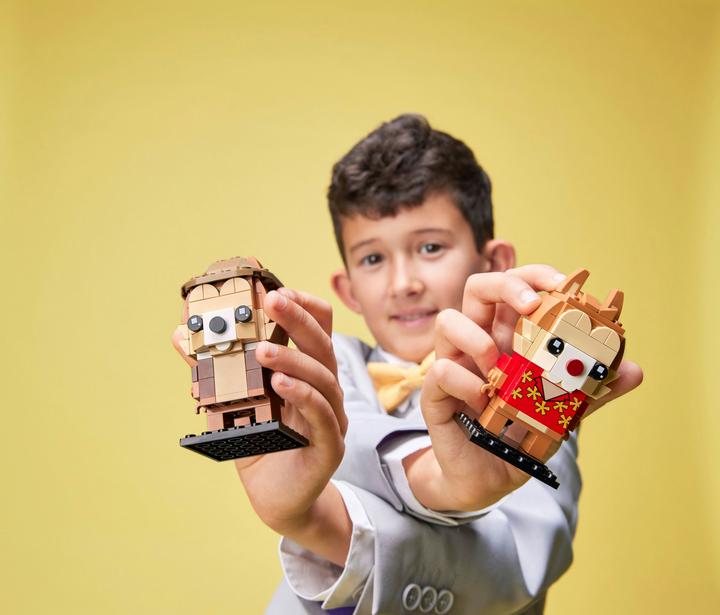 Actual product image LEGO BrickHeadz Chip & Chap 40550 (40550, LEGO Disney, LEGO Rare Sets)