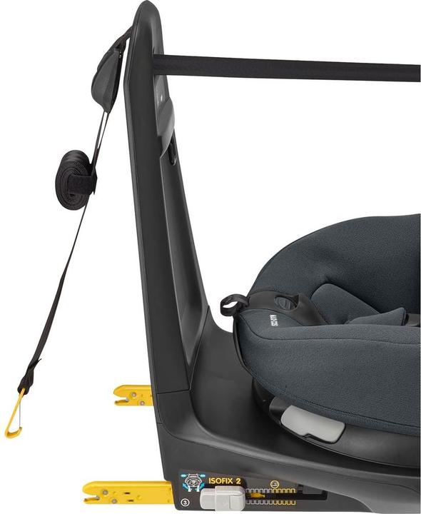 Actual product image Maxi-Cosi AxissFix Authentic Graphite (Reboarder, ECE R129/i-Size Standard)