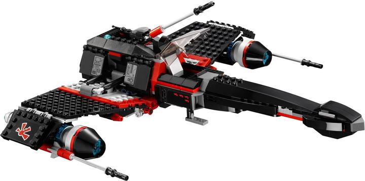Actual product image LEGO Star Wars JEK 14 s Stealth Starfighter (75018, LEGO Star Wars)