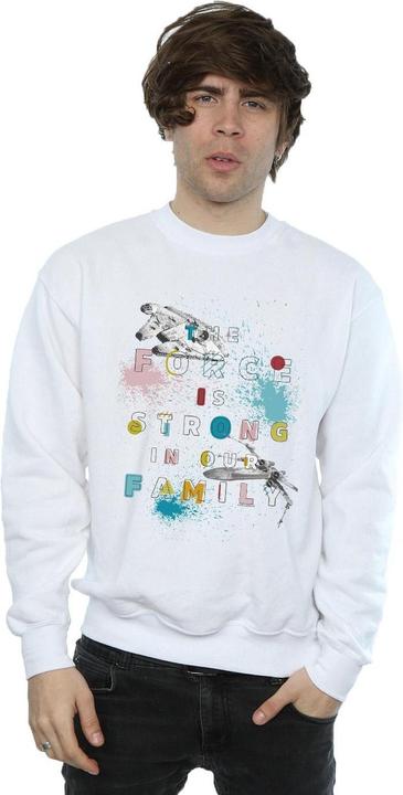 Immagine prodotto Star Wars Force Family Felpa Uomo (L)