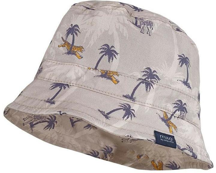 Actual product image Maximo Sun hat silver grey Africa animals size 47 (47)