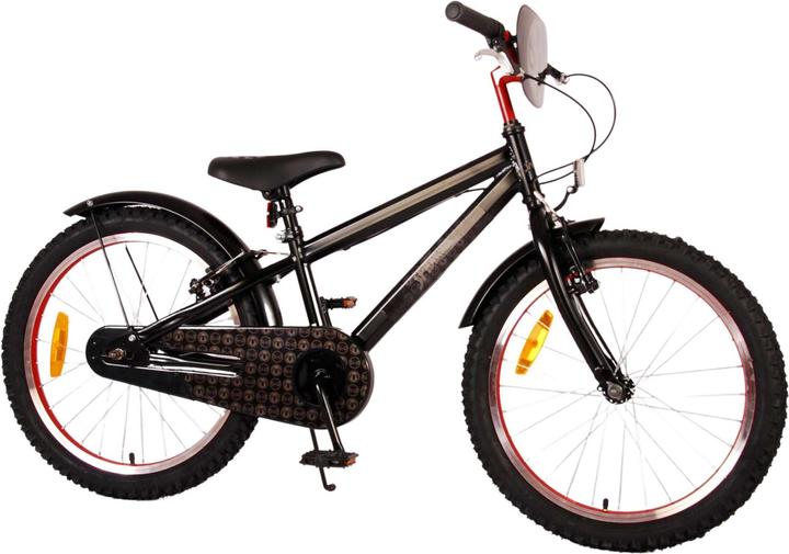 Spiderman - Kinderfiets - Jongens - 20 inch - Mat Zwart - 2 Handremmen (20")