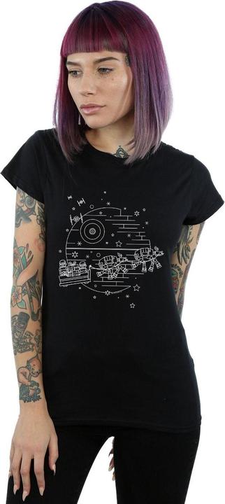 Image du produit Star Wars - T-shirt DEATH STAR SLEIGH - Femme (XXL)