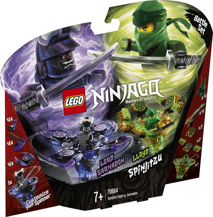 Actual product image LEGO Lloyd v. Garmadon Spinjitzu (70664, LEGO Ninjago)