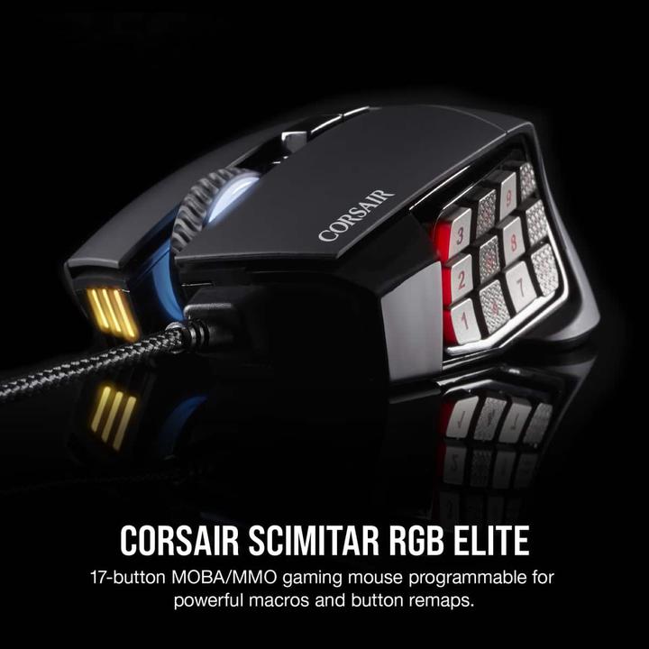 Image du produit Corsair Scimitar RGB Elite (Filaire)