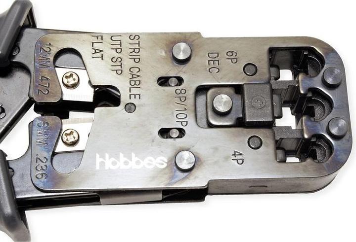 Produktbild Hobbes Crimp Zange mit offline Kabeltester