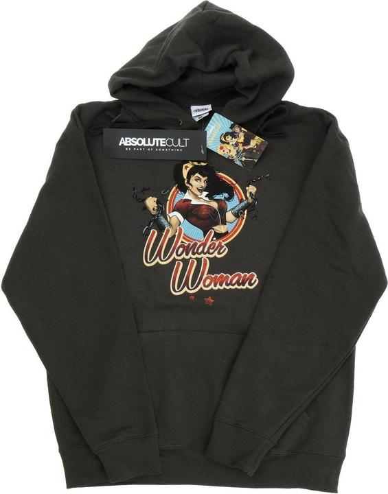 Immagine prodotto Wonder Woman Felpa con Cappuccio Distintivo Donna (S)