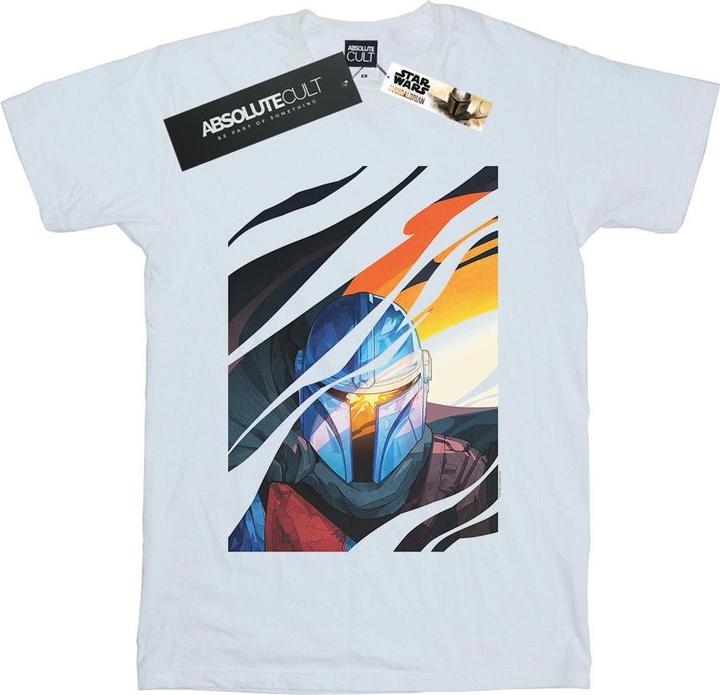 Immagine prodotto Star Wars The Mandalorian Glare Maglietta Uomo (4XL)