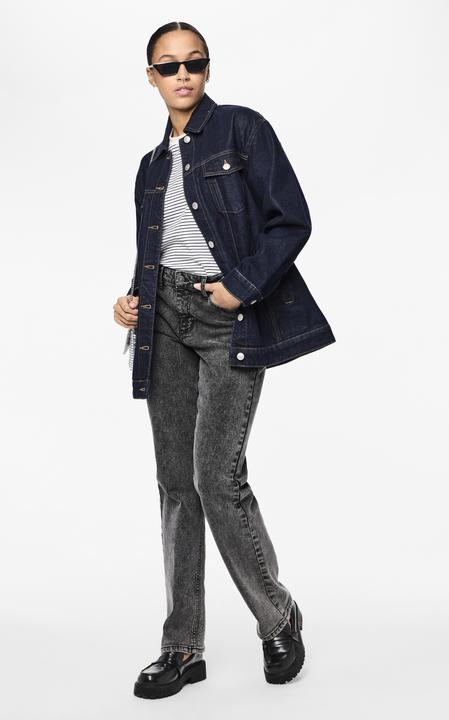 Produktbild Pieces PCKELLY MW Straight Fit Jeans (W26/L30)
