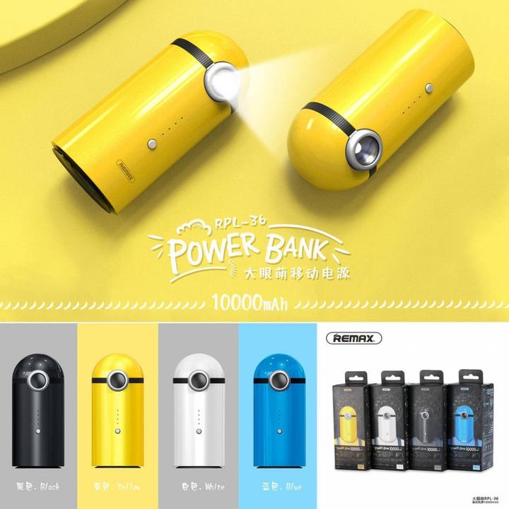 Remax 10000mAh Cutie Power Bank RPL-36