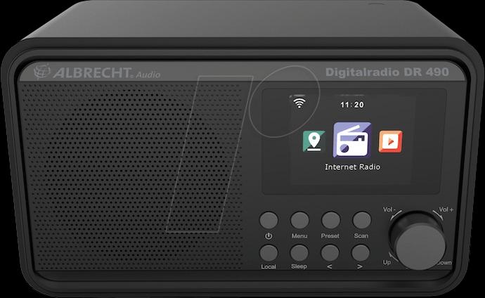 Immagine prodotto Albrecht DR 490 (Web radio, DAB, WiFi)