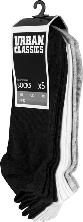 Urban Classics No Show Socks 5-Pack (5er Pack, 35 - 38)