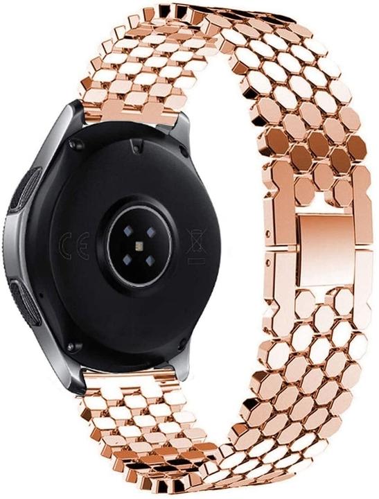 Actual product image Strap-it Steel bracelet (22 mm, Stainless steel, Grit X)