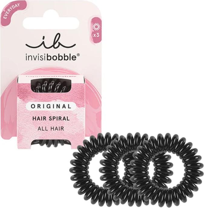 Image du produit Invisibobble Attaches de cheveux Origi tr black 3 (Élastiques à cheveux)