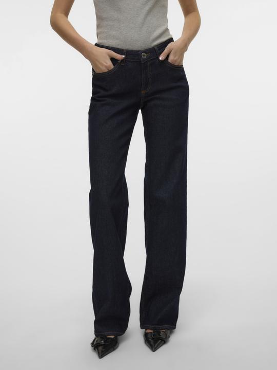 Actual product image Vero Moda VMVANESSA Niedrige Taille Weiter Beinschnitt Jeans Weit geschnitten (W30/L32)