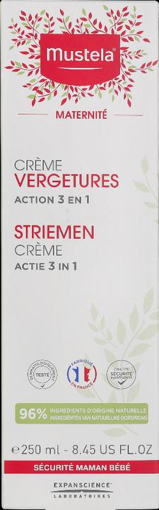 Image du produit Mustela Crème pour les vergetures de maternité (Crème pour le corps, 250 ml)