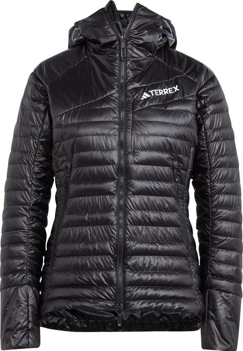 Actual product image adidas Women's Terrex Techrock Down Hooded Jacket (M)