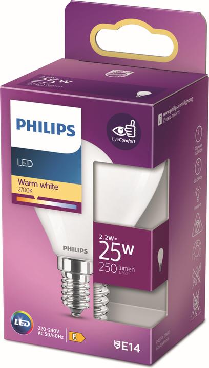 Immagine prodotto Philips Lampada (E14, 2.20 W, 250 lm, 1 x, E)